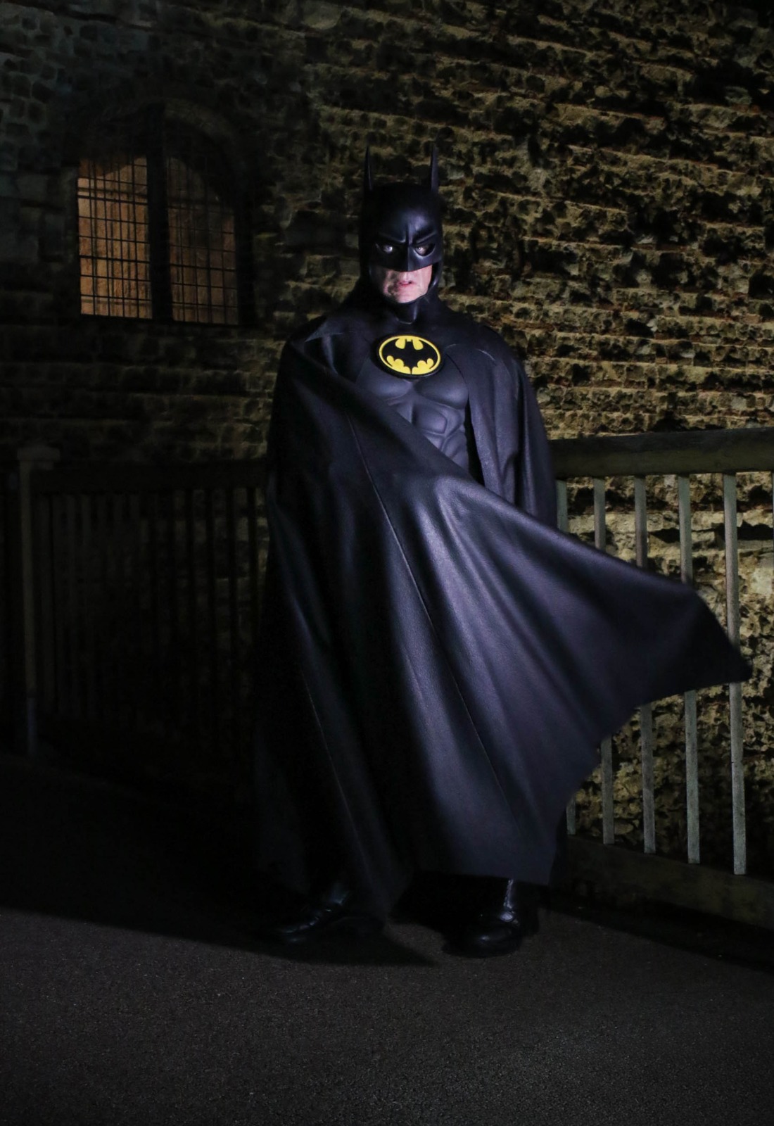 Batman at Colchester Castle