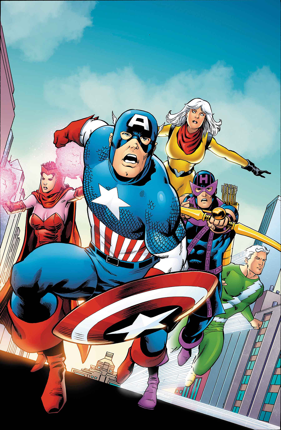 Barry Kitson's Avengers Cover
